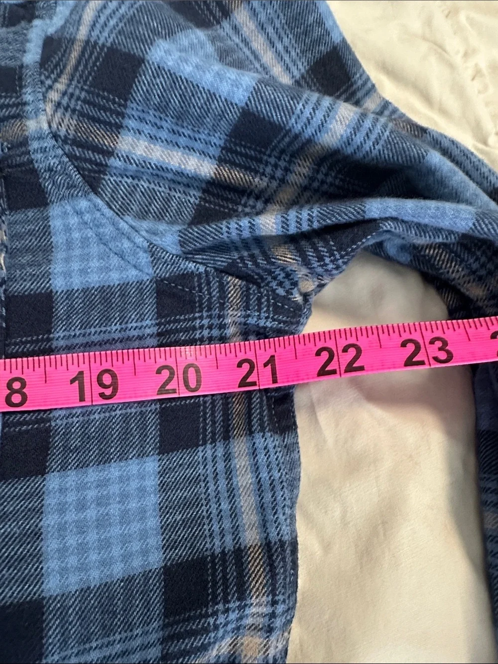 Levi's Heritage Outdoor Grunge Blue/Black Plaid Button Down Western Shirt SzM